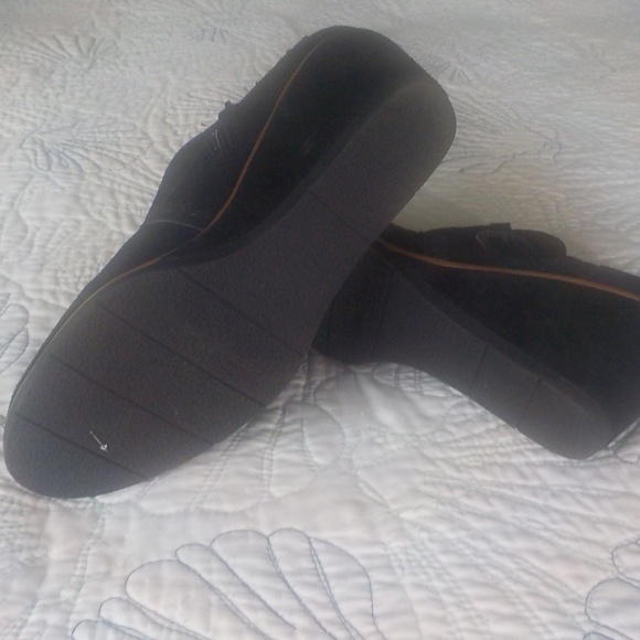 Black Wedge Ankle Boots - Picture 5 of 7